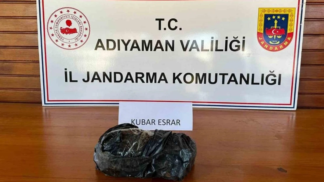 İkamete yapılan operasyonda esrar ele geçirildi