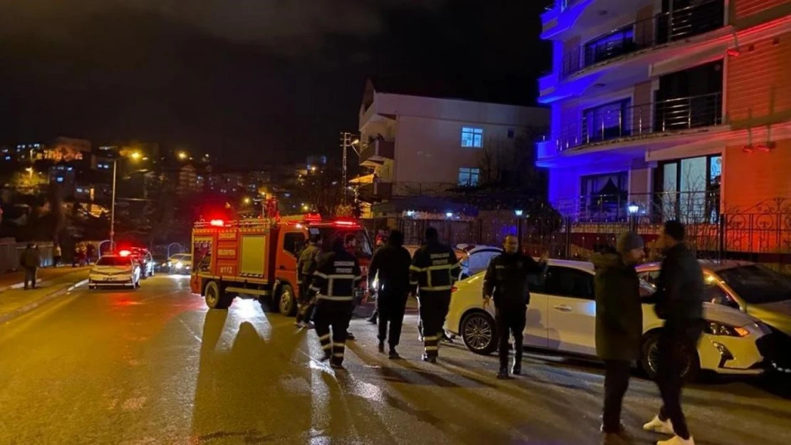 İki otomobilin çarpıştığı kazada gaz sızıntısı paniğe neden oldu