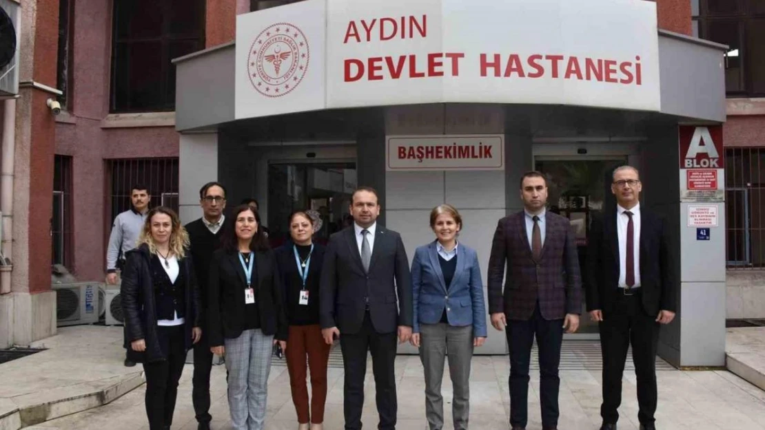 İl Sağlık Müdürü Şenkul Aydın Devlet Hastanesi'nde incelemelerde bulundu