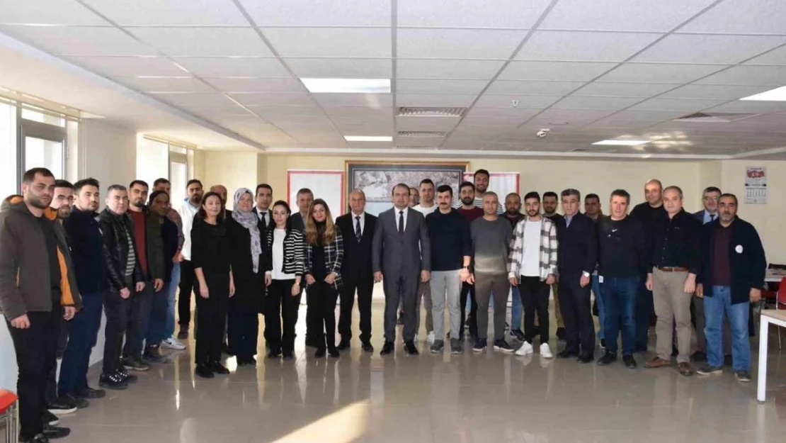 İl Sağlık Müdürü Şenkul'dan idari ve teknik personele teşekkür belgesi