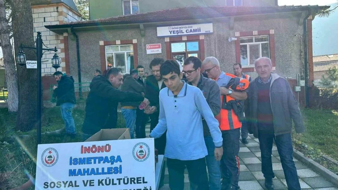 İnönü İsmetpaşa Mahalle Derneği şehitler için mevlit okuttu