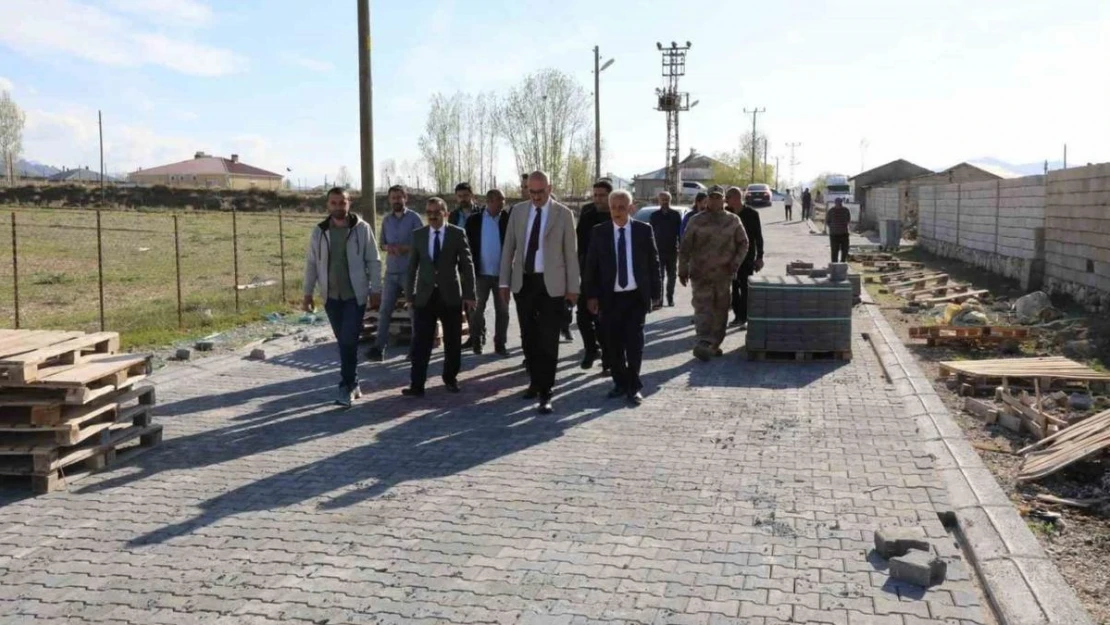 İpekyolu Belediyesinden 100 bin metrekare kilit taşı hedefi