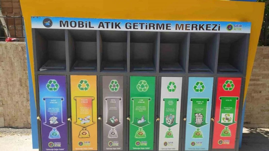 İpekyolu'na 'Mobil Atık Getirme Merkezi' kuruldu