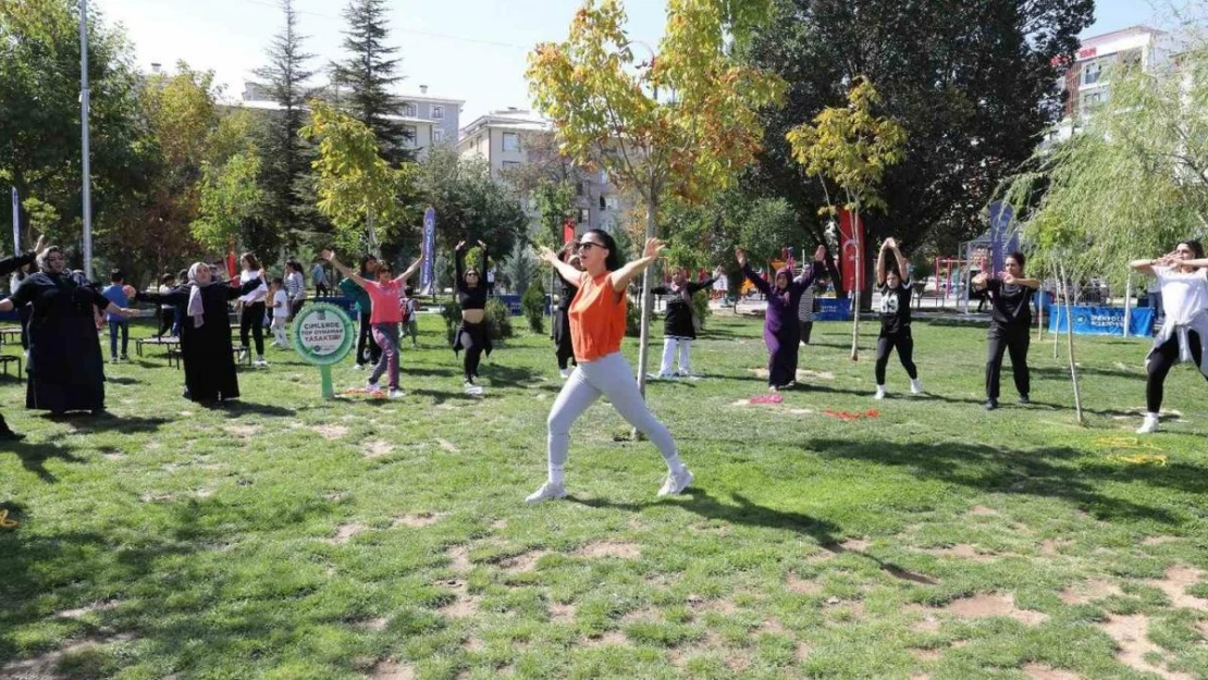 İpekyolu'nda Avrupa Hareketlilik Haftası etkinlikleri sabah sporuyla başladı