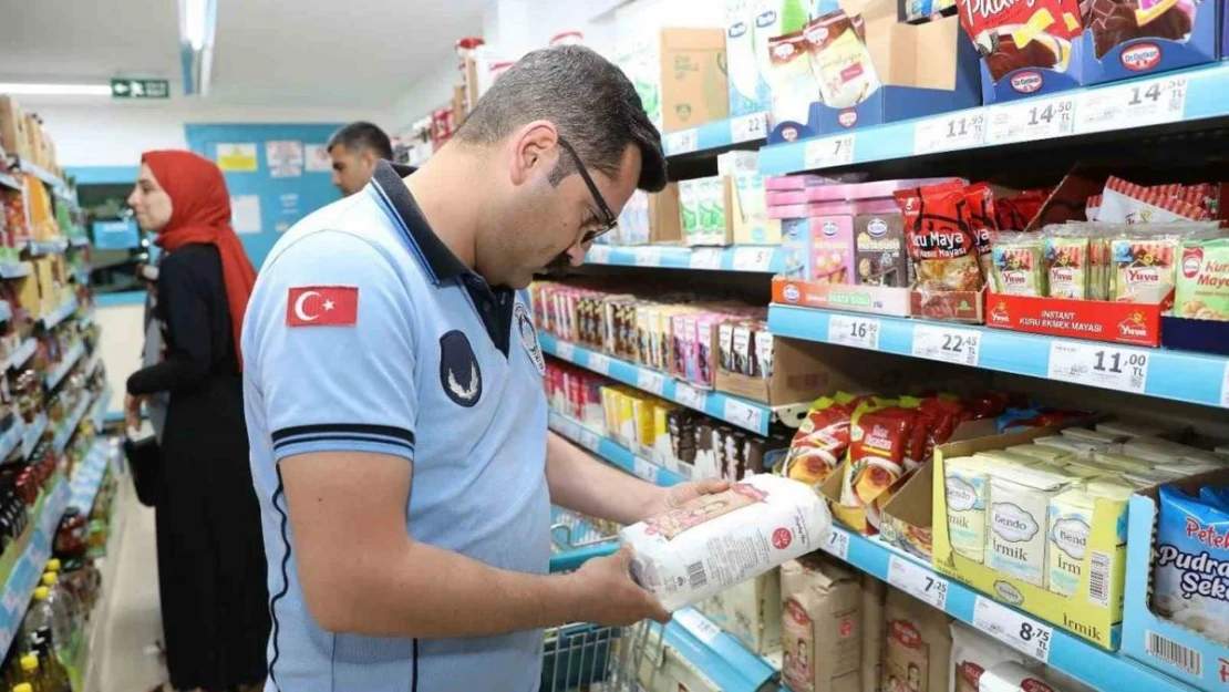 İpekyolu'nda bayram öncesi market denetimi