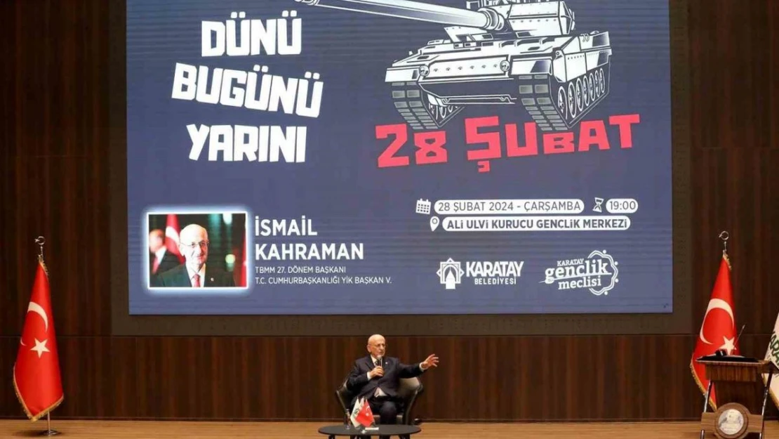 İsmail Kahraman: '28 Şubat kara bir günün yıl dönümüdür'