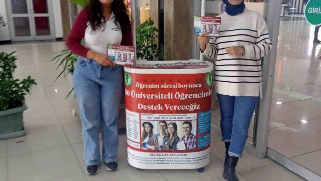 Isparta'da sağlık çalışanları üniversite öğrencileri için burs kampanyası başlattı