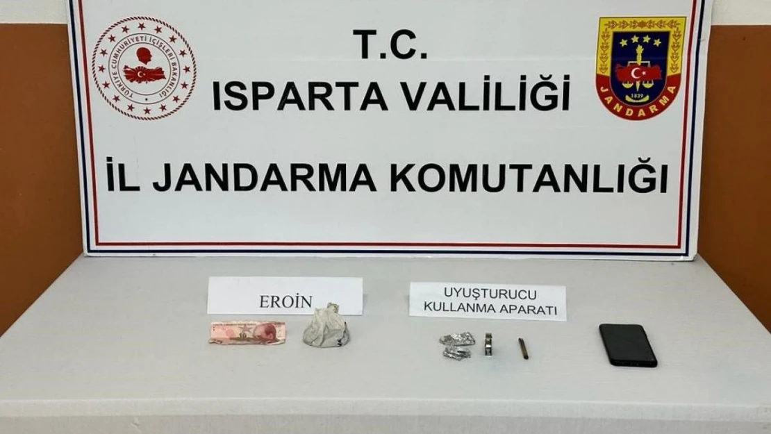 Isparta'da uyuşturucu operasyonu: 1 kişi tutuklandı