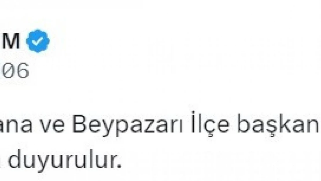 İYİ Parti'de 4 ilçe başkanı görevden alındı