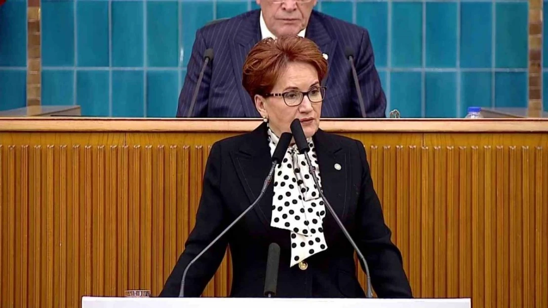 İYİ Parti Genel Başkanı Akşener: 'Özgür Özel randevu istedi, ben de verdim'