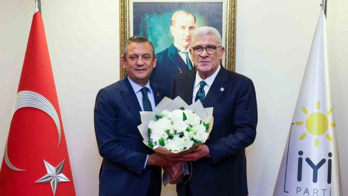 İYİ Parti lideri Dervişoğlu ile CHP Genel Başkanı Özel'in görüşmesi başladı