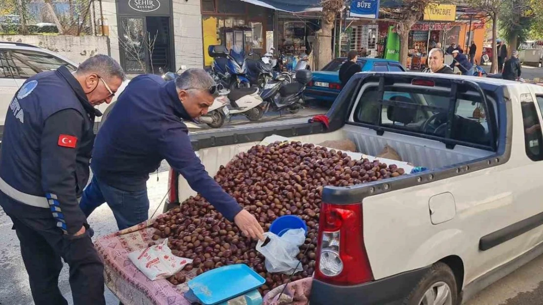 İzmir'de Çin kestanesi operasyonu: Satarken yakalandı