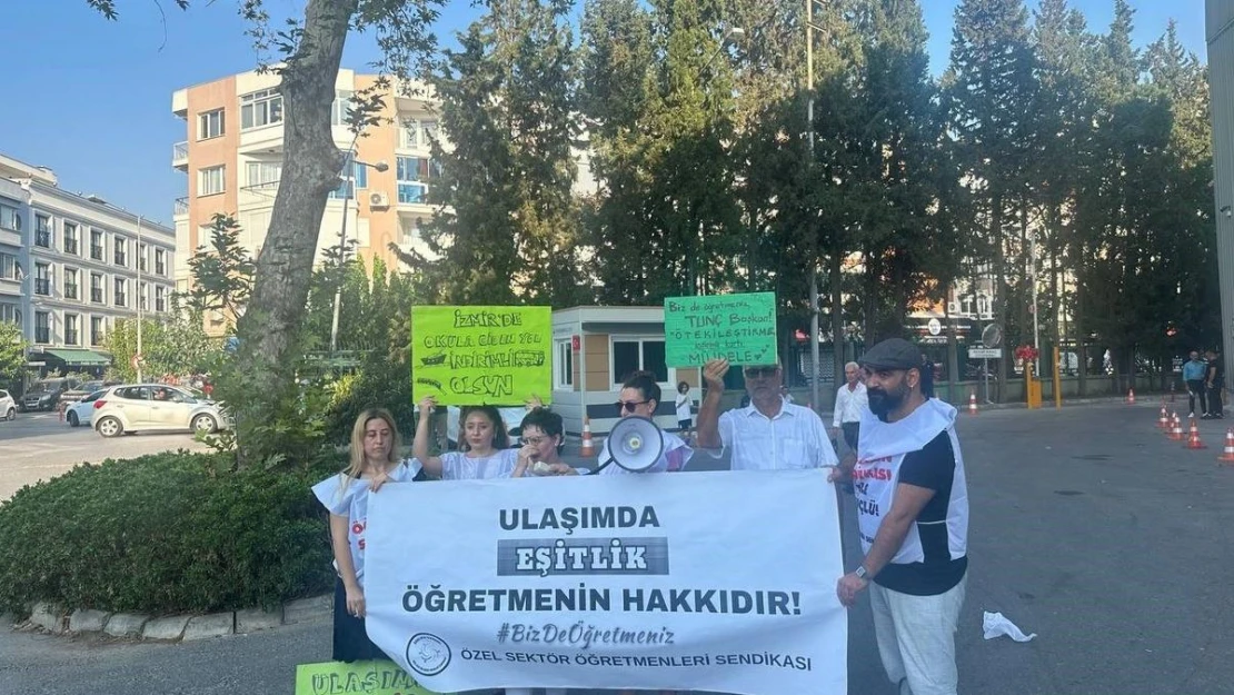 İzmir'de özel okul öğretmenlerine ulaşımda indirim müjdesi