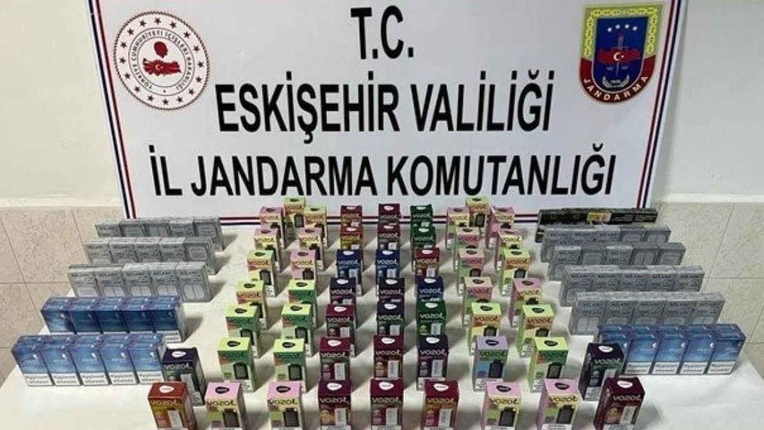 Jandarma'dan kaçak sigara operasyonu