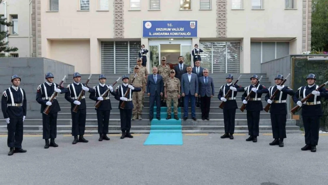 Jandarma Genel Komutanı ve Emniyet Genel Müdürü Erzurum'daydı