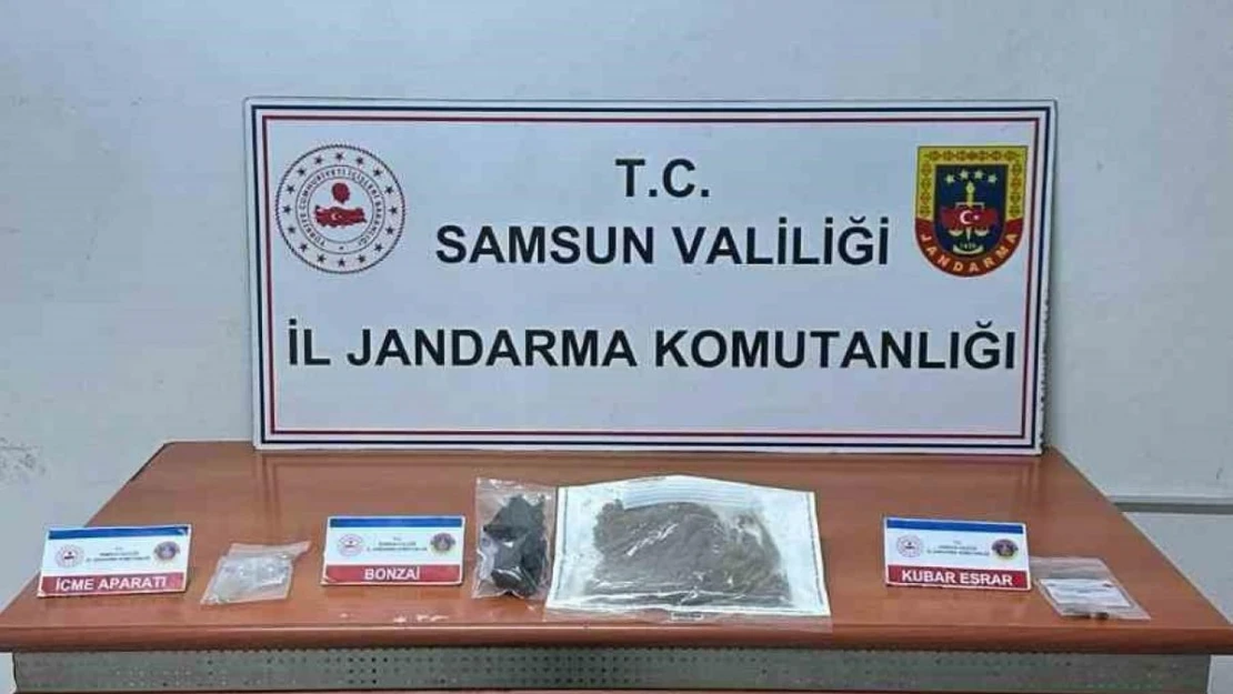 Jandarma tarafından uyuşturucuyla yakalanan şahıs tutuklandı