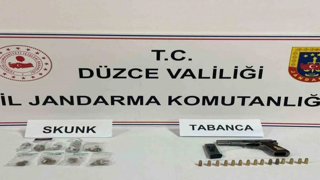 Jandarma yol uygulamada yakalandı