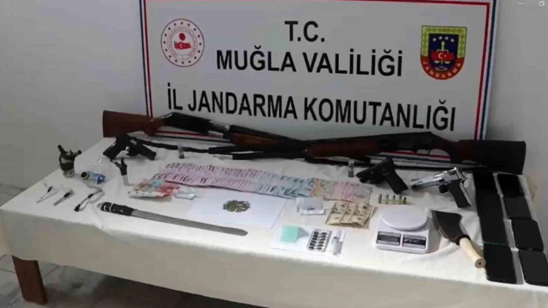 Jandarmadan Muğla ve Aydın'da uyuşturucu operasyonu