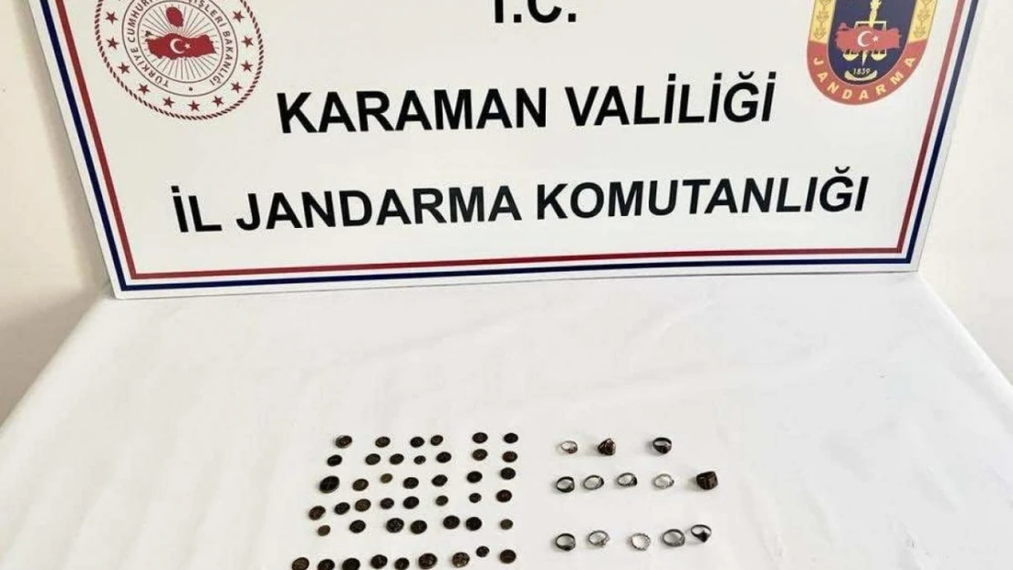 Jandarmadan tarihi eser ve uyuşturucu operasyonu