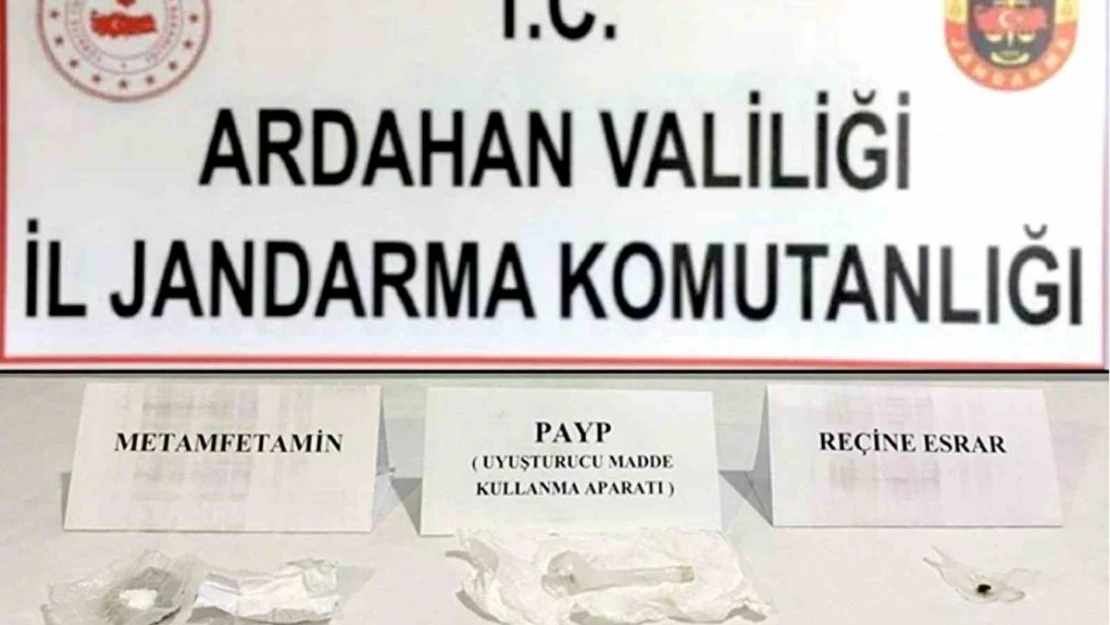 Jandarmadan uyuşturucu operasyonu: 1 gözaltı