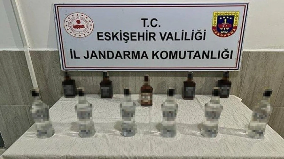 Jandarmadan yılbaşı öncesi kaçak alkol satışına darbe