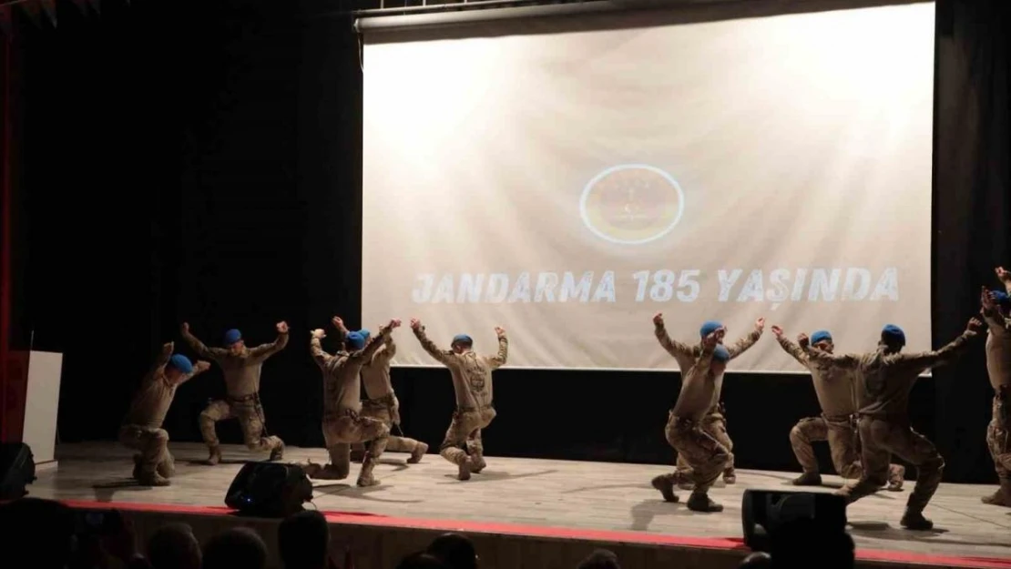 Jandarmanın 185. kuruluş yıldönümü Ağrı'da kutlandı