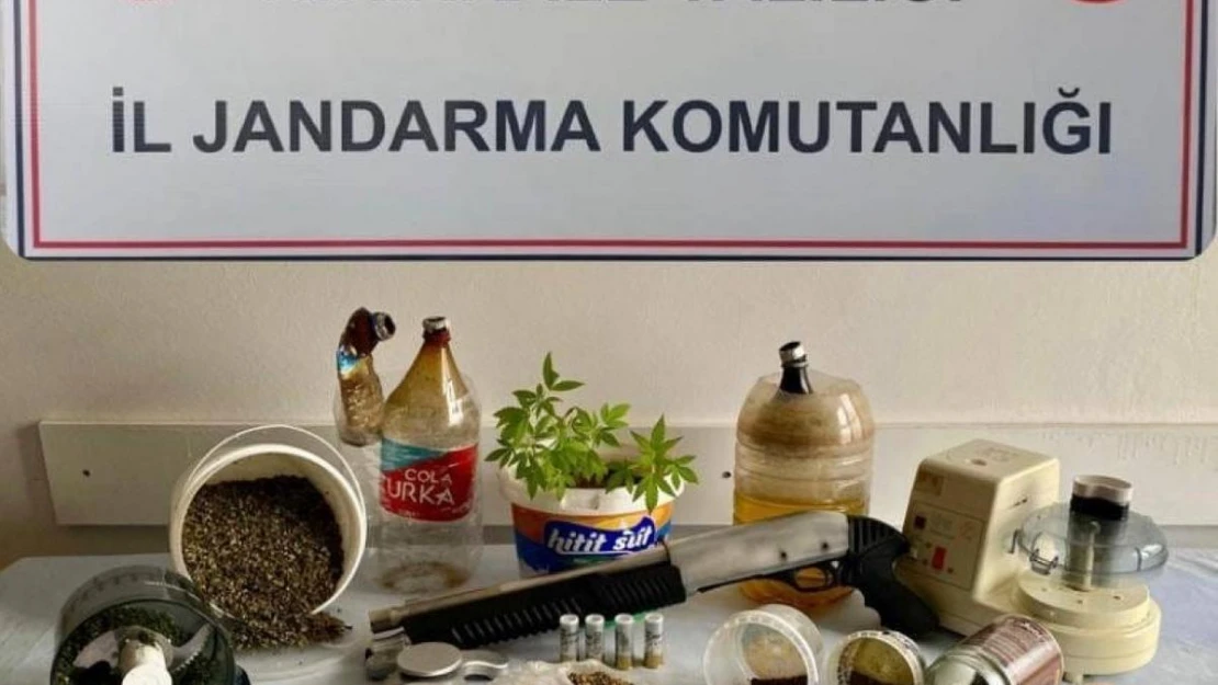 Jandarmanın yaptığı uyuşturucu operasyonunda 1 şüpheli tutuklandı