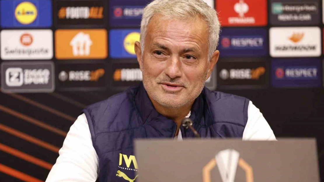 Jose Mourinho: Fenerbahçe de hırsları olan bir kulüp. Burada hedeflerimize ulaşmak için içinde bulunduğumuz durumlar çok zor.