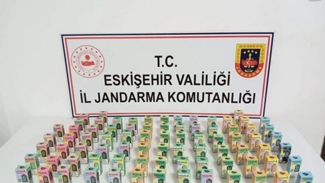 Kaçak elektronik sigara satışına jandarma operasyonu