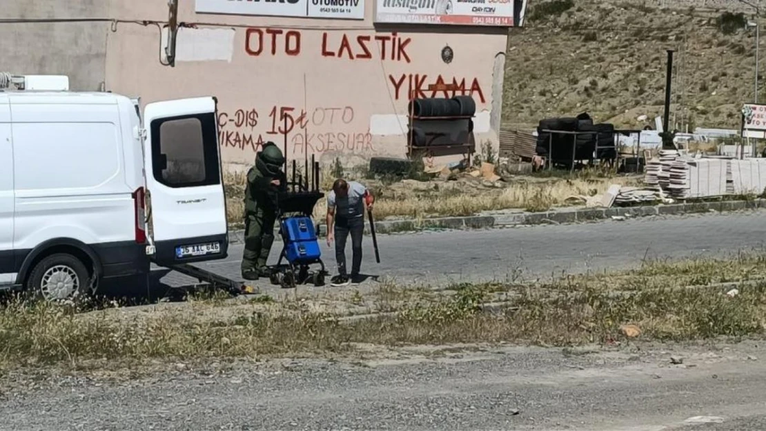 Kağızman'da bomba paniği