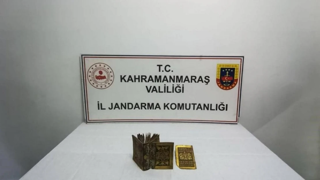 Kahramanmaraş'tan 1300 yıllık Tevrat ele geçirildi