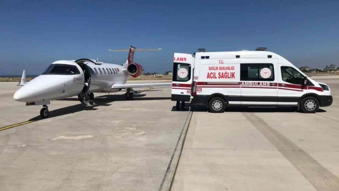 Kalp hastası 3 günlük bebek uçak ambulansla İstanbul'a sevk edildi