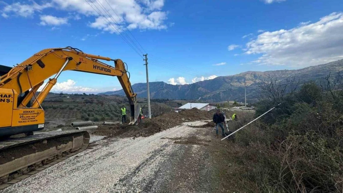 Karaağaç'ın 34 milyon TL'lik yatırımı tüm hızıyla devam ediyor