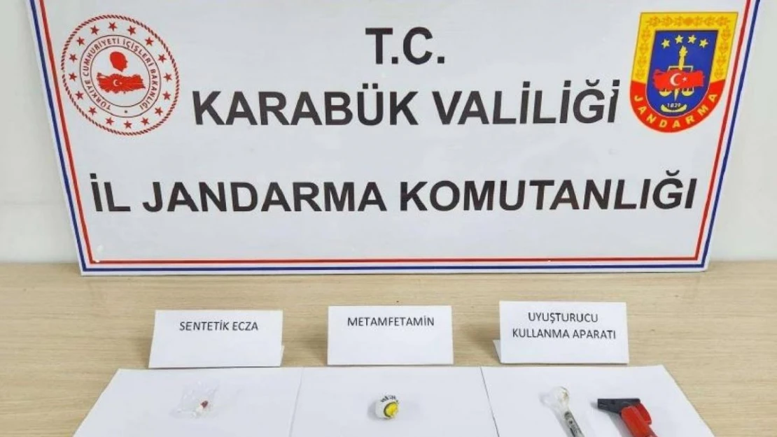 Karabük'te uyuşturucu operasyonu