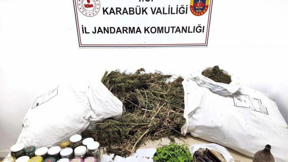 Karabük'teki uyuşturucu operasyonunda 1 kişi tutuklandı, 1 firari aranıyor
