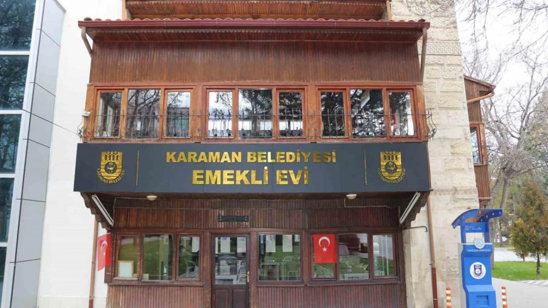 Karaman Belediyesi Emekli Evi açıldı