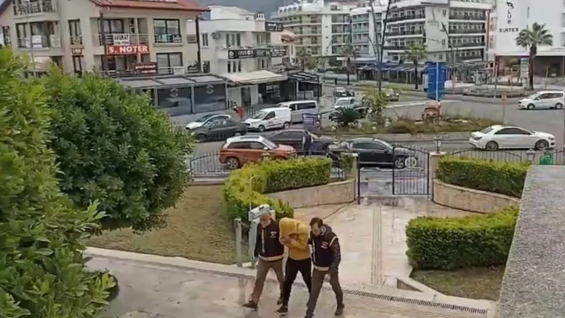 Karara bağlanmış hapis ve para cezası olan şahıs Marmaris'te yakalandı