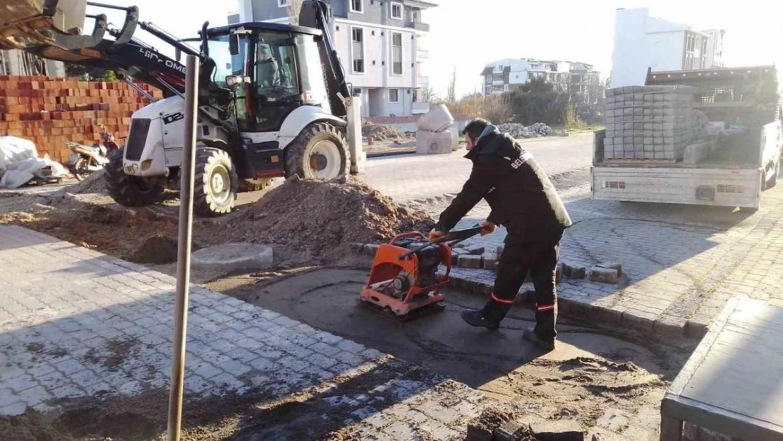 Karesi'de çalışmalar dört mevsim sürüyor