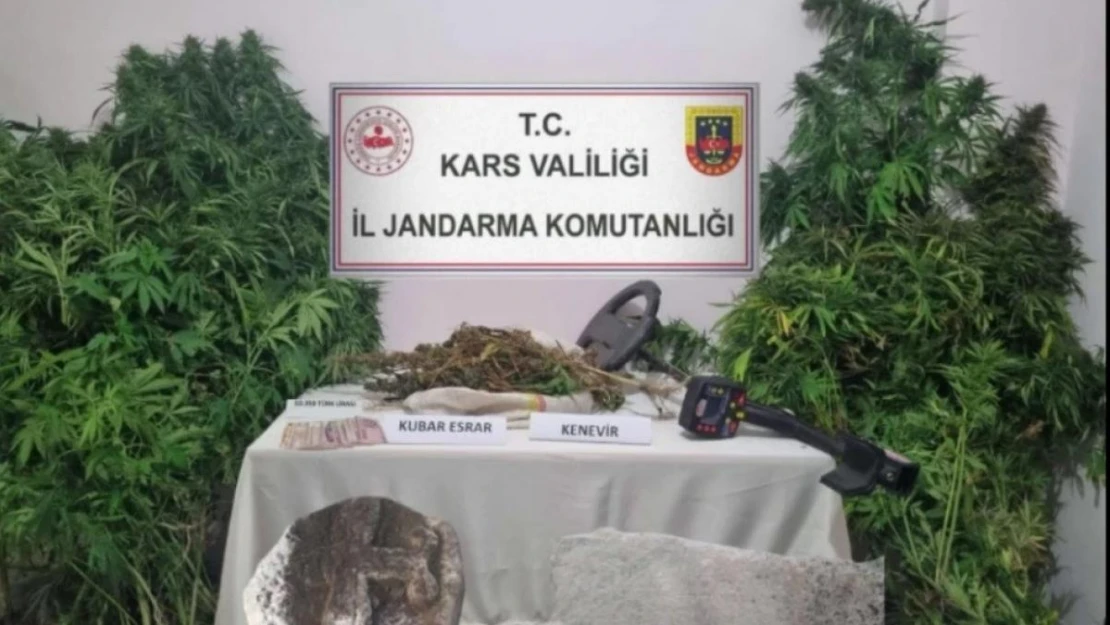 Kars jandarmasından zehir tacirlerine darbe