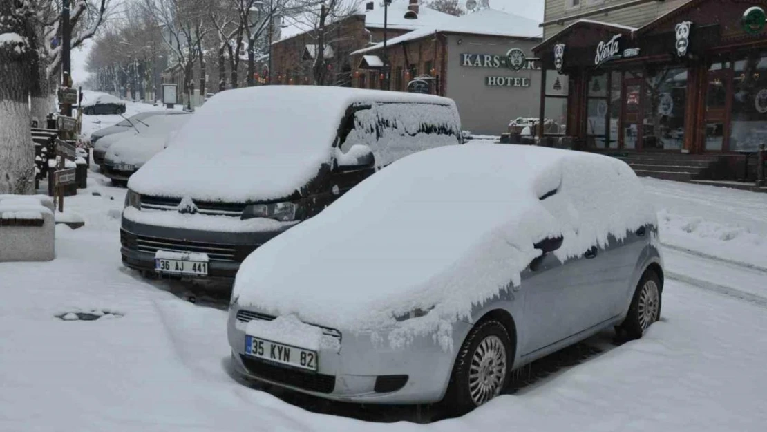 Kars kara teslim, 69 köy yolu ulaşıma kapandı