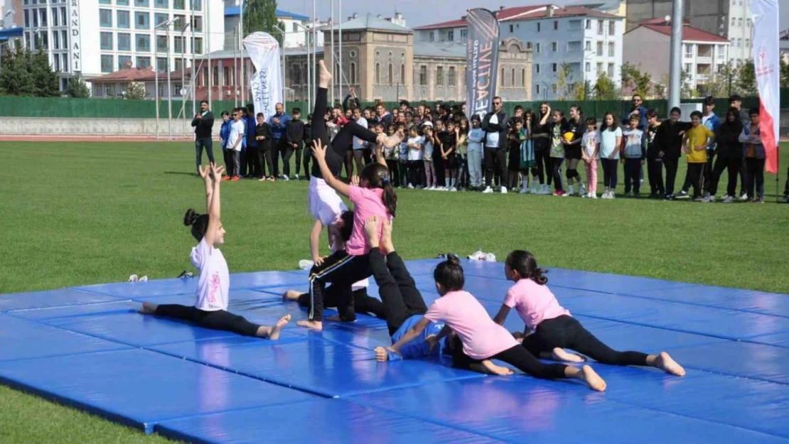 Kars'ta Avrupa Spor Haftası etkinliği