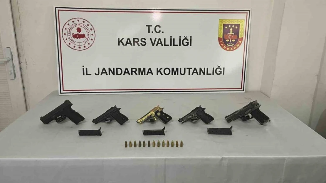 Kars'ta jandarmadan silah operasyonu