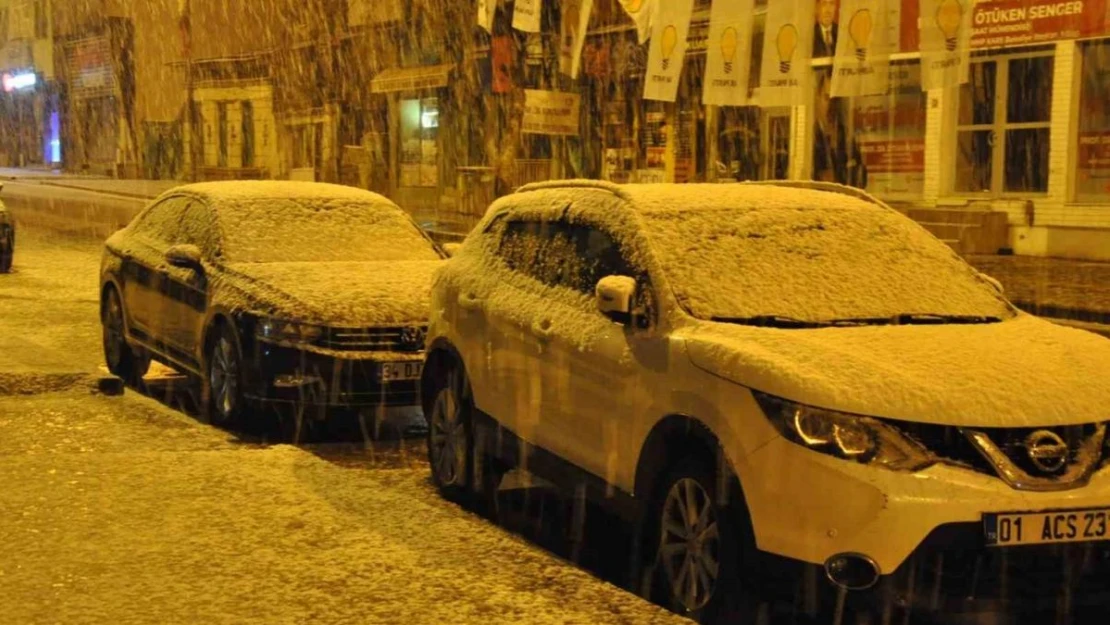 Kars'ta yoğun kar yağışı