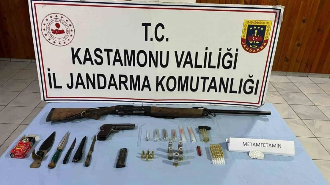 Kastamonu'da 7 kişi uyuşturucu ile yakalandı