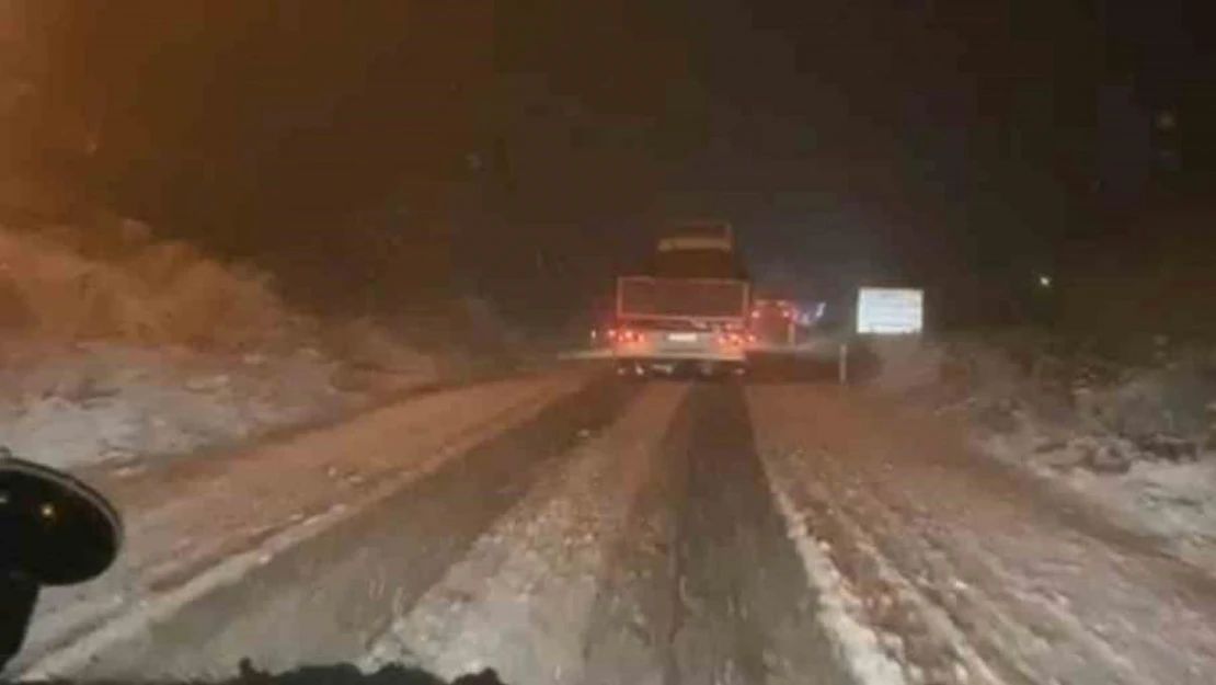 Kastamonu'nun yüksek kesimlerinde kar yağışı etkili oluyor