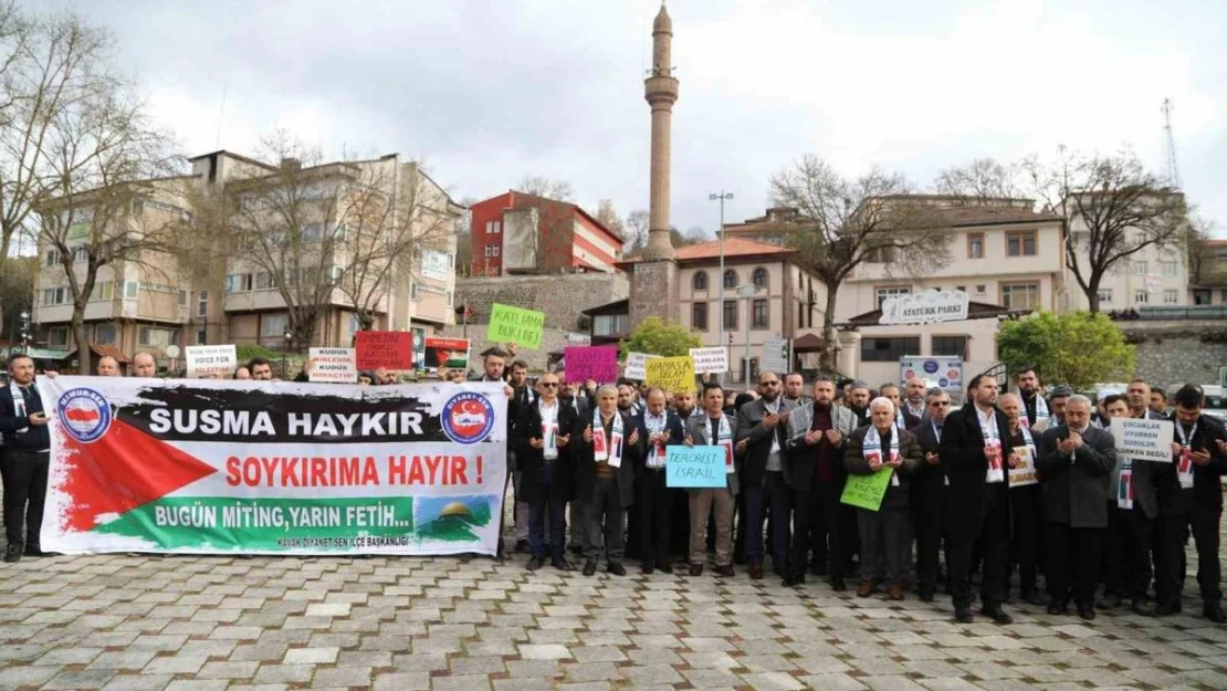 Kavak'ta İsrail'e büyük öfke