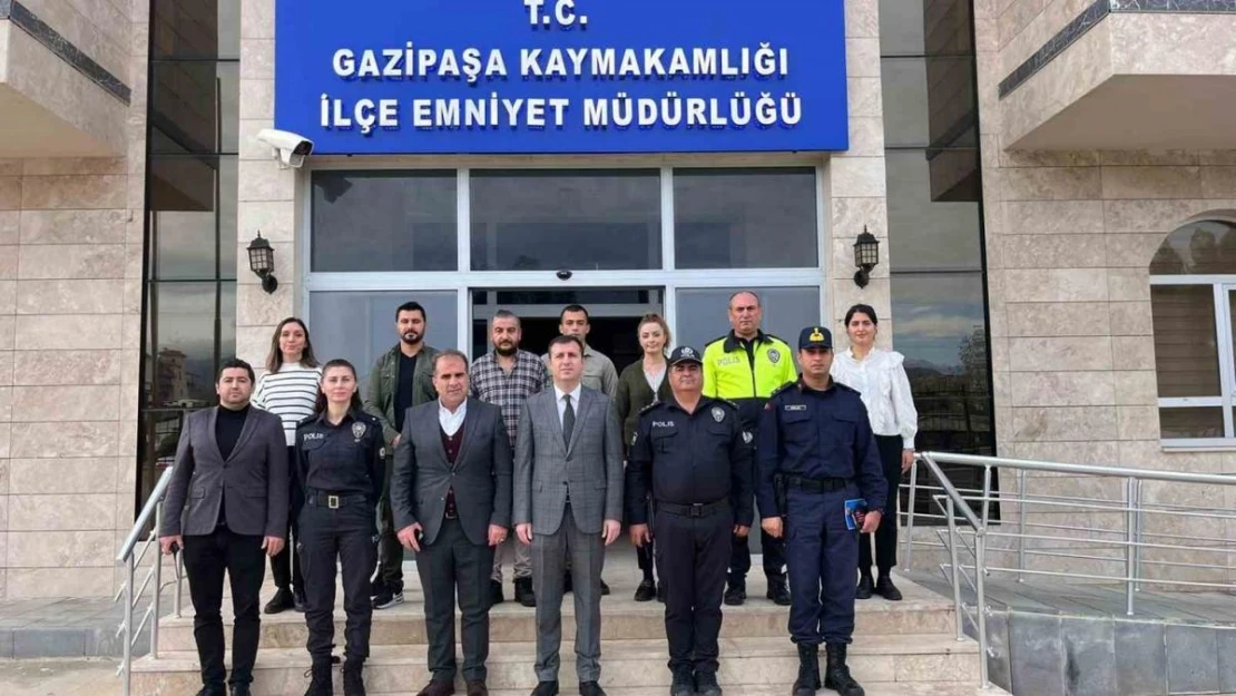 Kaymakam Altun Gazipaşa'nın asayiş raporunu açıkladı