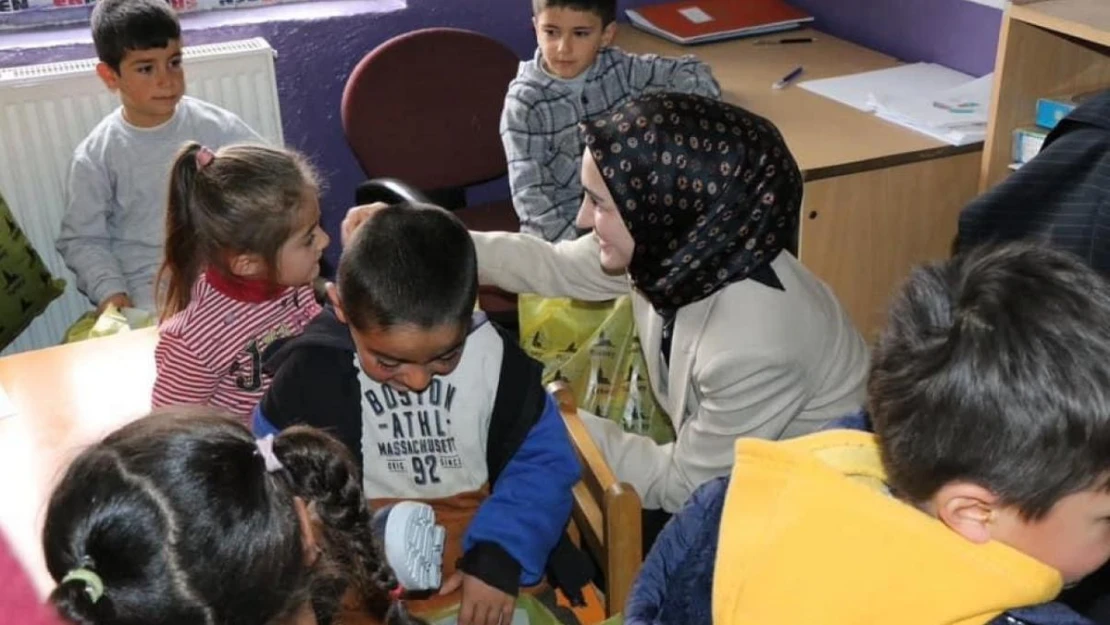 Kaymakam Özçelik, anasınıfı öğrencilerini ziyaret etti