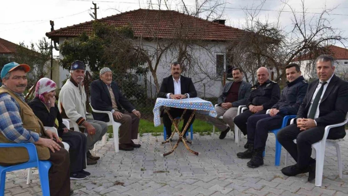 Kaymakam Yakuta, vatandaş ziyaretlerine devam ediyor