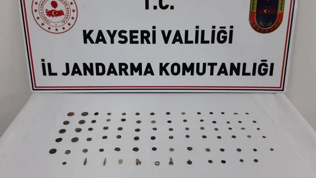 Kayseri'de tarihi eser operasoynu